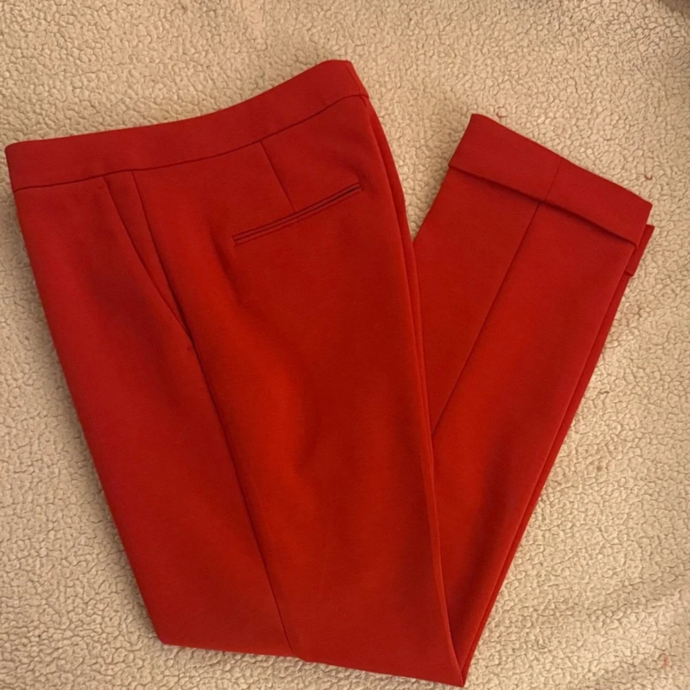 Ann Taylor Bold Burnt Sienna Pant - Picture 1 of 5